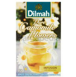 Dilmah Pure Camomile Flowers 20s Dilmah Pure Camomile Flowers 20s