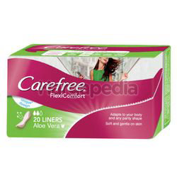 Carefree FlexiComfort Aloe Vera Liners 20s Carefree FlexiComfort Aloe Vera Liners 20s