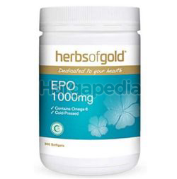Herbs Of Gold EPO 1000mg 300s Herbs Of Gold EPO 1000mg 300s