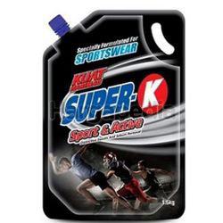 Kuat Harimau Super-K Liquid Detergent Sport & Active Refill 1.6kg Kuat Harimau Super-K Liquid Detergent Sport & Active Refill 1.6kg
