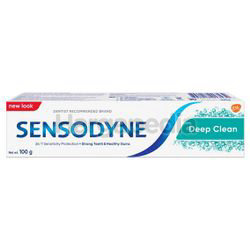 Sensodyne Deep Clean Toothpaste 100gm Sensodyne Deep Clean Toothpaste 100gm