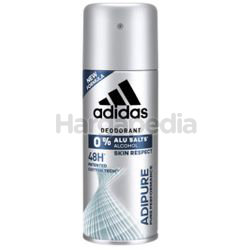 Adidas Men Deodorant Spray Adipure 150ml Adidas Men Deodorant Spray Adipure 150ml