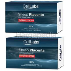 Celllabs Sheep Placenta 6000mg 2x30s Celllabs Sheep Placenta 6000mg 2x30s