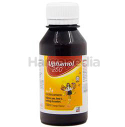 Uphamol 120mg Infant Syrup Suspension Orange 100ml Uphamol 120mg Infant Syrup Suspension Orange 100ml