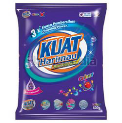 Kuat Harimau Detergent Powder Colour 800gm Kuat Harimau Detergent Powder Colour 800gm
