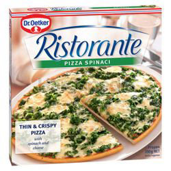 Dr. Oetker Ristorante Pizza Spinaci 390gm Dr. Oetker Ristorante Pizza Spinaci 390gm