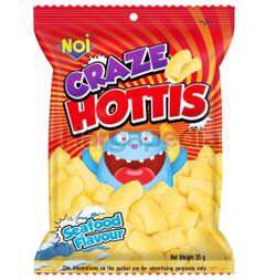 NOi Craze Hottis Seafood Flavour 35gm NOi Craze Hottis Seafood Flavour 35gm
