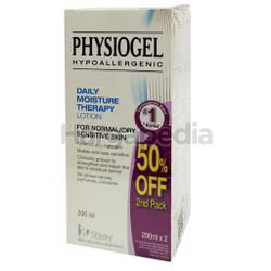 Physiogel Hypoallergenic Daily Moisture Therapy Lotion 2x200ml Physiogel Hypoallergenic Daily Moisture Therapy Lotion 2x200ml