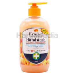 Fruiser Moisturising Hand Wash Peach 500ml Fruiser Moisturising Hand Wash Peach 500ml
