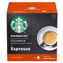 Starbucks Colombia Espresso 12 Cap 66gm Starbucks Colombia Espresso 12 Cap 66gm