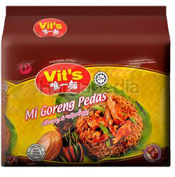 Vit's Mi Goreng Pedas 5x88gm Vit's Mi Goreng Pedas 5x88gm
