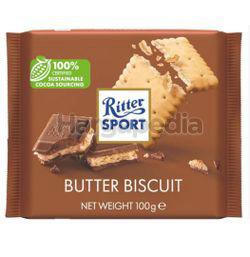 Ritter Sport Butter Biscuit Milk Chocolate 100gm Ritter Sport Butter Biscuit Milk Chocolate 100gm