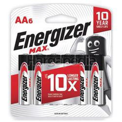 Energizer Max Alkaline Battery 6AA Energizer Max Alkaline Battery 6AA