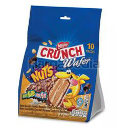 Nestle Crunch Wafer Nuts 10x17.6gm Nestle Crunch Wafer Nuts 10x17.6gm