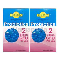 Biogrow Probiotics Veg Cap 2x90s Biogrow Probiotics Veg Cap 2x90s