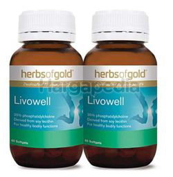 Herbs Of Gold Livowell 2x60s Herbs Of Gold Livowell 2x60s