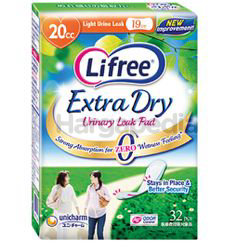 Lifree Extra Dry Pad 20CC 32s Lifree Extra Dry Pad 20CC 32s