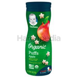 Gerber Organic Puffs Apple 42gm Gerber Organic Puffs Apple 42gm