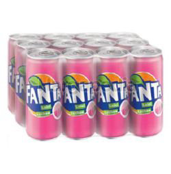 Fanta Lychee Can 12x320ml Fanta Lychee Can 12x320ml