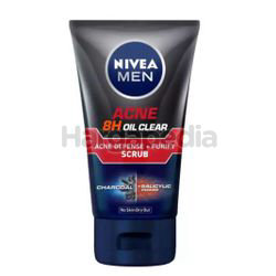 Nivea Men Acne Oil Clear Anti Acne Scrub 100gm Nivea Men Acne Oil Clear Anti Acne Scrub 100gm