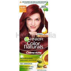 Garnier Colour Naturals Creme Riche 6.60 Intense Red 1s Garnier Colour Naturals Creme Riche 6.60 Intense Red 1s