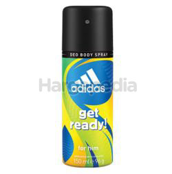 Adidas Men Get Ready Deodorant Spray 150ml Adidas Men Get Ready Deodorant Spray 150ml