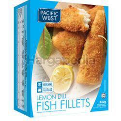 Pacific West Lemon Dill Fish Fillets 240gm Pacific West Lemon Dill Fish Fillets 240gm