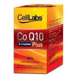 Celllabs Co Q10 + L-Carnitine Plus 60s Celllabs Co Q10 + L-Carnitine Plus 60s