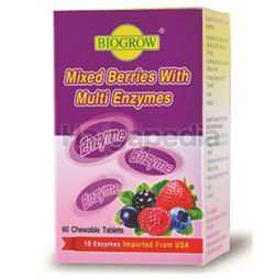 Biogrow Mixed Berries with Multi Enzymes 60s Biogrow Mixed Berries with Multi Enzymes 60s