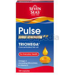 Seven Seas Pulse High Strength Triomega Concentrated Fish Oil 120s Seven Seas Pulse High Strength Triomega Concentrated Fish Oil 120s