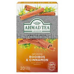 Ahmad Tea Infusion Rooibos & Cinnamon 20s Ahmad Tea Infusion Rooibos & Cinnamon 20s