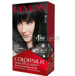 Revlon Colorsilk 10 Black Hair Colour 1set Revlon Colorsilk 10 Black Hair Colour 1set