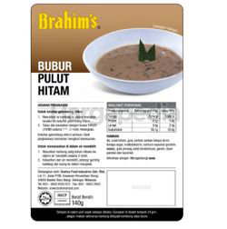 Brahim's Bubur Pulut Hitam 140gm Brahim's Bubur Pulut Hitam 140gm