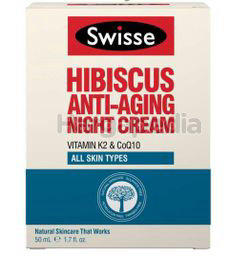 Swisse Hibiscus Anti-Aging Night Cream 50ml Swisse Hibiscus Anti-Aging Night Cream 50ml