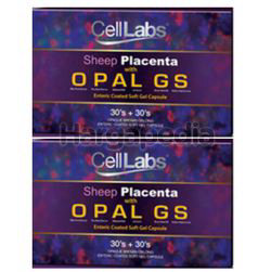 Celllabs Opal GS Sheep Placenta 15,000mg 2x(30s+30s) Celllabs Opal GS Sheep Placenta 15,000mg 2x(30s+30s)