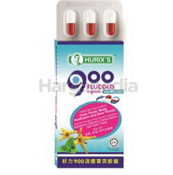 Hurix's 900 FluCold Capsule 9s Hurix's 900 FluCold Capsule 9s