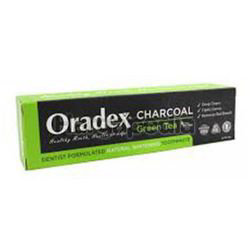 Oradex Charcoal Toothpaste Green Tea 50gm Oradex Charcoal Toothpaste Green Tea 50gm
