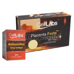 Celllabs Sheep Placenta Forte Plus 30,000mg 2x30s+Astaxanthin 30s Celllabs Sheep Placenta Forte Plus 30,000mg 2x30s+Astaxanthin 30s