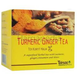 Tresor Turmeric Ginger Tea 10x20gm Tresor Turmeric Ginger Tea 10x20gm