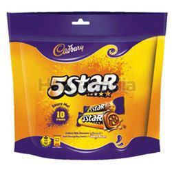 Cadbury 5 Star Sharebag 10x15gm Cadbury 5 Star Sharebag 10x15gm