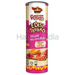 Mister Potato Crisps Spicy Prawn Flavour 150gm Mister Potato Crisps Spicy Prawn Flavour 150gm