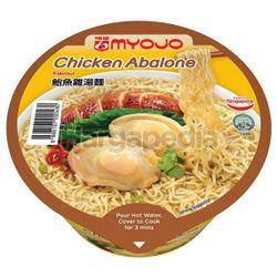 Myojo Bowl Noodle Chicken Abalone 80gm Myojo Bowl Noodle Chicken Abalone 80gm