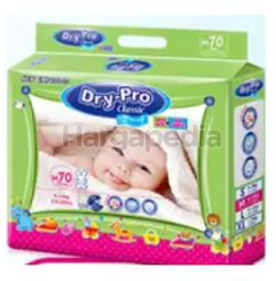 Dry-Pro Classic Baby Tape Diapers M70 Dry-Pro Classic Baby Tape Diapers M70