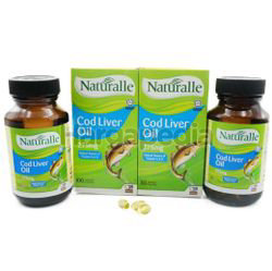 Naturalle Cod Liver Oil 100s + 30s Naturalle Cod Liver Oil 100s + 30s