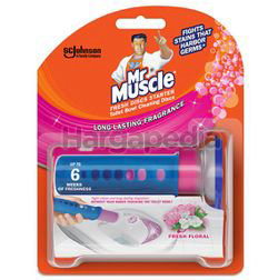 Mr Muscle Fresh Disc Starter Pack Fresh Floral 38gm Mr Muscle Fresh Disc Starter Pack Fresh Floral 38gm
