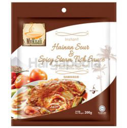 My Kuali Instant Hainan Sour & Spicy Steam Fish Paste 200gm My Kuali Instant Hainan Sour & Spicy Steam Fish Paste 200gm