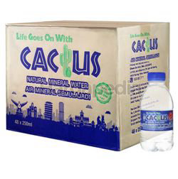 Cactus Mineral Water 48x250ml Cactus Mineral Water 48x250ml