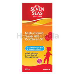 Seven Seas Multi-Vitamin Syrup with Cod Liver Oil 500ml Seven Seas Multi-Vitamin Syrup with Cod Liver Oil 500ml