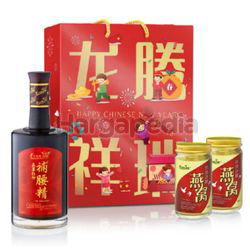 Ecolite Pu Yao Jing Essence Of Cordyceps Plus 750ml + Bird Nest 2x150ml Ecolite Pu Yao Jing Essence Of Cordyceps Plus 750ml + Bird Nest 2x150ml