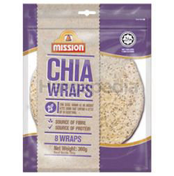 Mission Chia Wraps 360gm Mission Chia Wraps 360gm